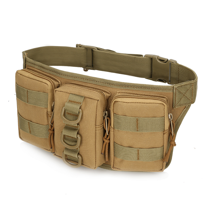 adventure waterproof tactical camouflage waist bag for training outdoor mountaiTactical Waist Bag