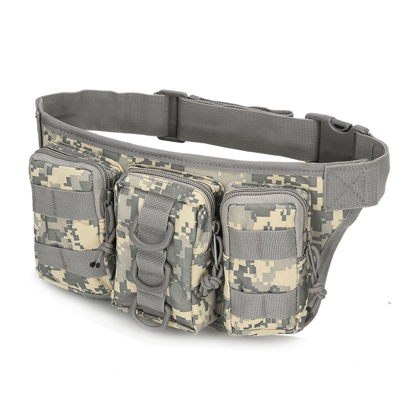 adventure waterproof tactical camouflage waist bag for training outdoor mountaiTactical Waist Bag