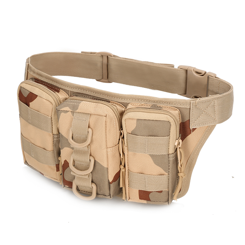 adventure waterproof tactical camouflage waist bag for training outdoor mountaiTactical Waist Bag