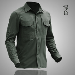 Consul outdoor mountaineering tactical shirt hygroscopic quick drying shirt urban secret service all-weather leisure business shirt