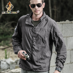 Tactical jacket windbreaker outdoor tactical leather summer sun protection clothing breathable ultra-thin quick-drying clothing