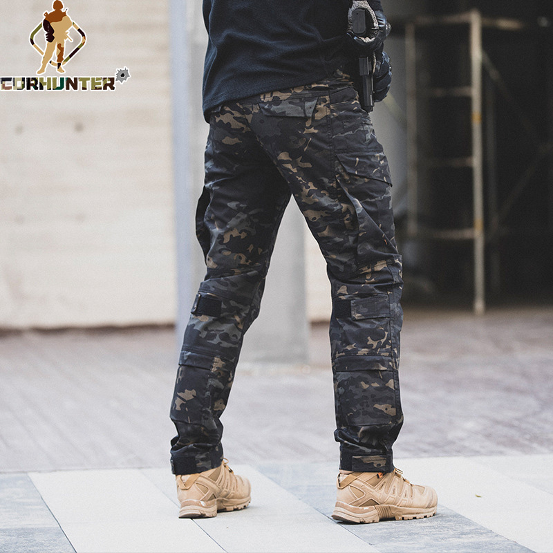 outdoor military uniform frog pants army combat uniform tactical pants