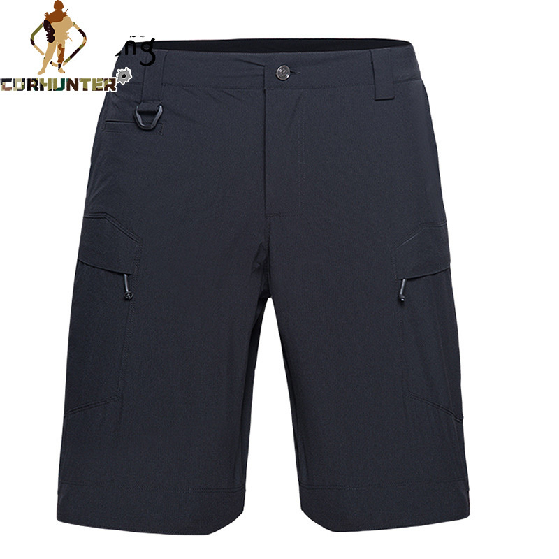 Outdoor Camping Hiking Climbing Men's Shorts Tactical Training Quick-dry Male Army Fans Breathable Pants Fishing Short Trousers