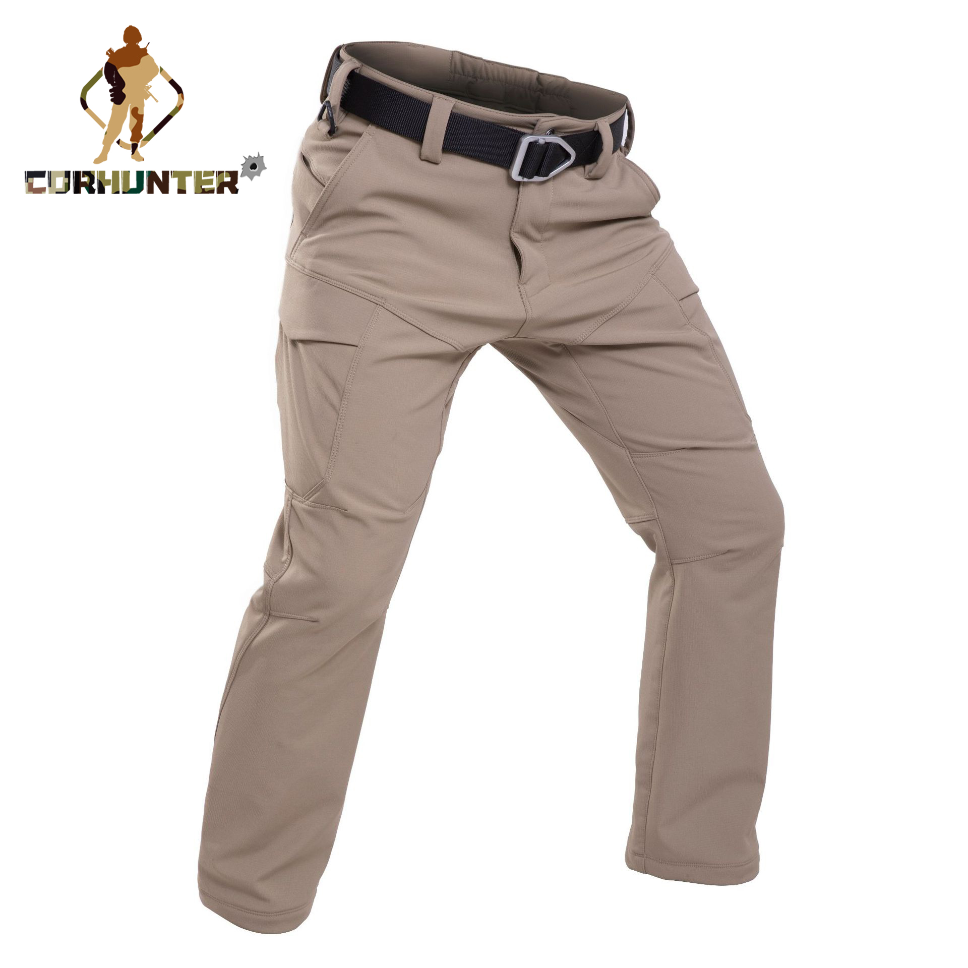 Autumn and winter high quality casual business trousers stretch men's casual pants thick section wholesale stock