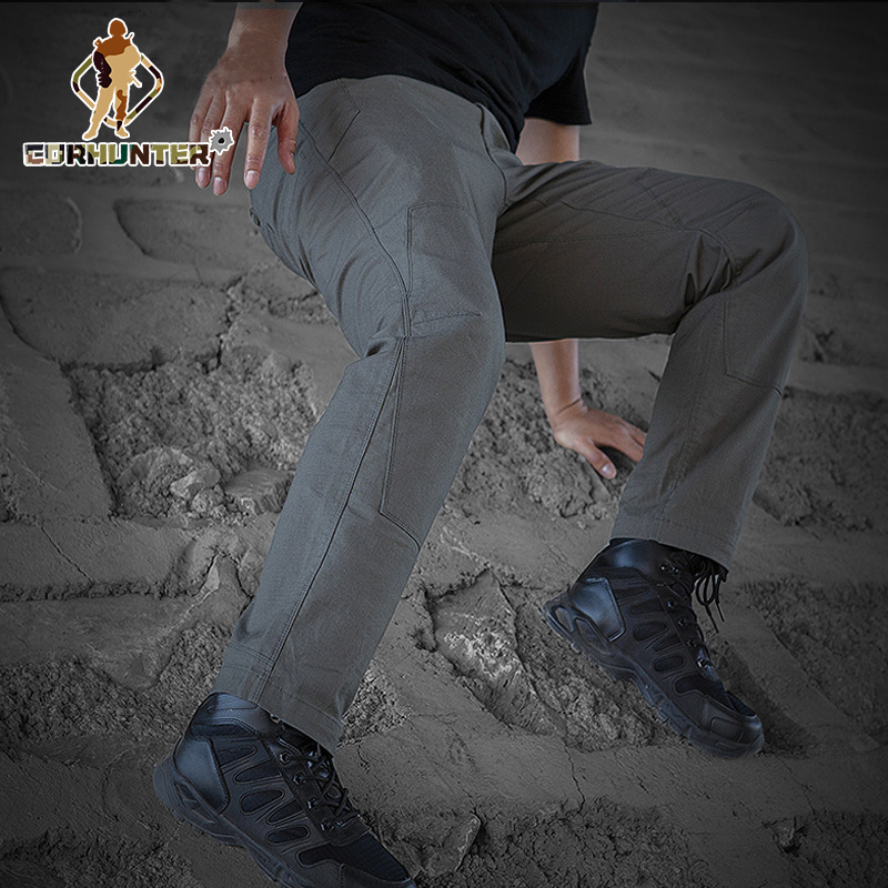 Tactical Pants Men Army Military Style Cargo Pants High Quality Waterproof Work Trousers Male Many Pocket Casual Jogger Trousers