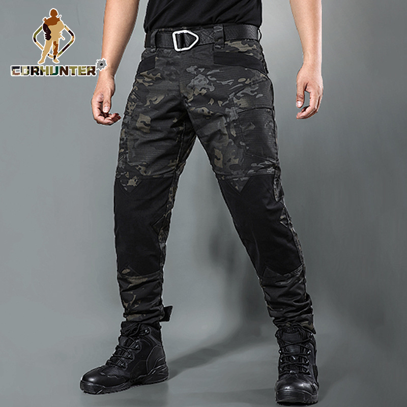 Summer Ninja Cotton Stretch Waist Quick Dry Duty Work slim military uniforms combat tactical pant