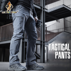 Autumn and winter high quality casual business trousers stretch men's casual pants thick section wholesale stock