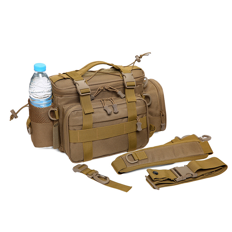 Multifunctional camping tactical diagonal bag outdoor leisure shoulder bag camping tactical shoulder bag