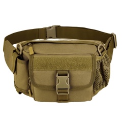 Multi functional Waist Pack Military Single Shoulder Hip Belt Bag Fanny Packs Water Resistant Waist Bag Pouch