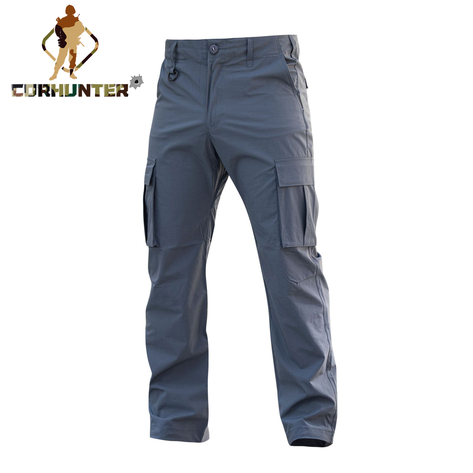 Waterproof Tactical Pants Men Cargo Pants Quick Dry Elastic Joggers Male Multi-Pocket Commute Men Pants S-XXL Pants
