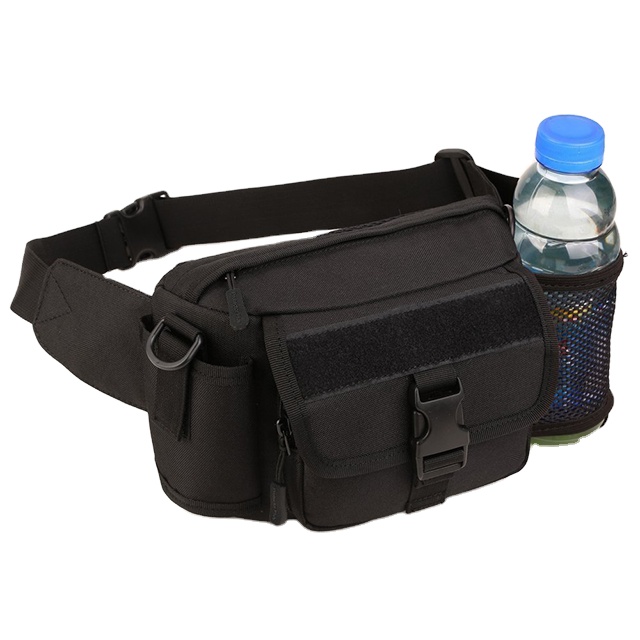 Multi functional Waist Pack Military Single Shoulder Hip Belt Bag Fanny Packs Water Resistant Waist Bag Pouch