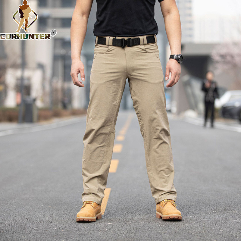 Outdoor sports cargo pants four stretch pants men sports tactical pants mountaineering pants