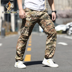 Waterproof Tactical Pants Men Cargo Pants Quick Dry Elastic Joggers Male Multi-Pocket Commute Men Pants S-XXL Pants