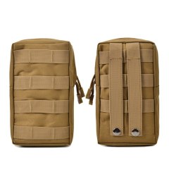 Edc Utility Pouch Gadget Gear Bag Military Waist Pack Water Resistant Compact Bag Tactical Molle Pouches For Unisex