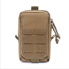 Tactical Laser cutting Molle EDC Pouch Small Medical Belt Waist Pack Mobile Phone Holder for Outdoor Camping Hiking