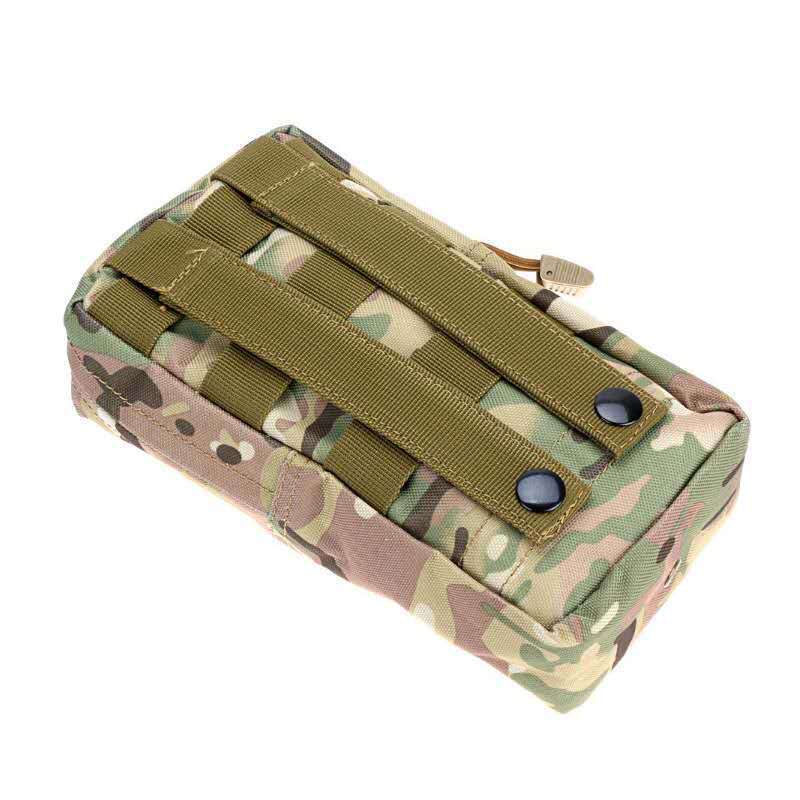 Tactical Pouch Small Military Bag Molle Gear Nylon Utility Gadget Zipper Waist Pack Wallet Holster Holder Pocket Cover