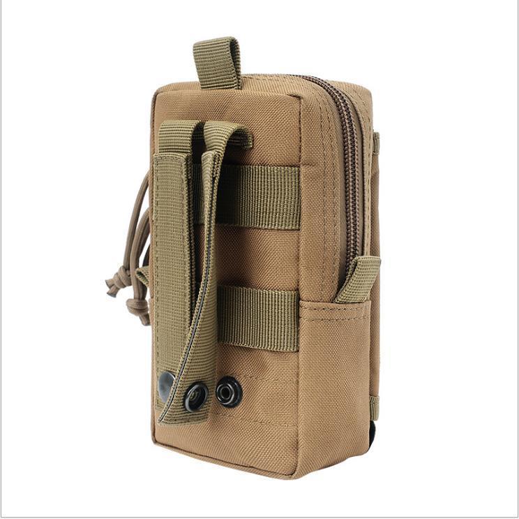 Tactical Laser cutting Molle EDC Pouch Small Medical Belt Waist Pack Mobile Phone Holder for Outdoor Camping Hiking