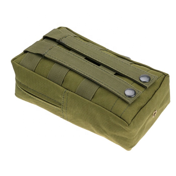 Tactical Pouch Small Military Bag Molle Gear Nylon Utility Gadget Zipper Waist Pack Wallet Holster Holder Pocket Cover
