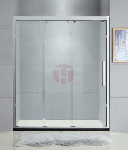 Triple Glass Sliding Door (Silver)