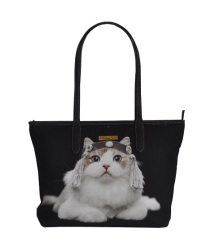 Customised pet photo tote bag , digital printing cotton tote bags,eco-friendly canvas bag