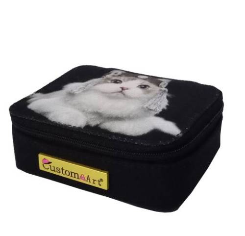 2020 Nuovo stile scatola di immagazzinaggio multifunzionale, gioielli, medicine, portamonete può essere utilizzato cosmetici scatola di trucco per animali da compagnia gatto