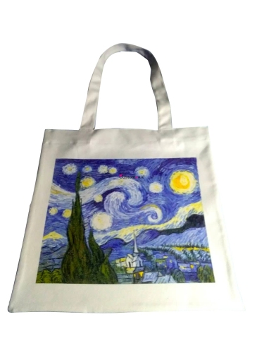 Digital printing canvas tote bag
