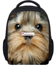 Zaini per bambini con motivo animale personalizzato cartone animato flog vivido animale faccia gatti cani Mini zaino hildren moda per bambini dalla Cina
