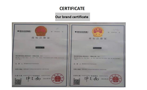 La nostra registrazione del marchio del marchio della borsa di tela stampata non sbiadisce