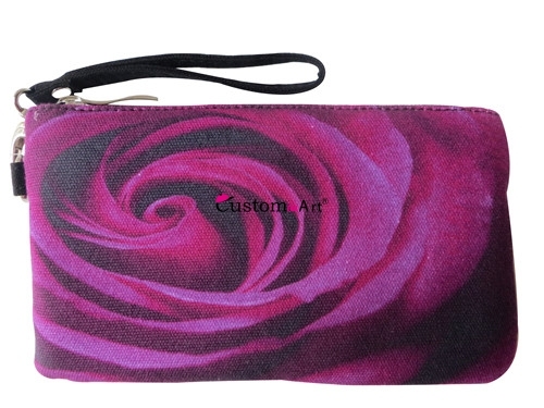 All'ingrosso Digtal Stampa Cottonwallet Bag borse di tela con cerniera borse di tela riutilizzabili borse di tela personalizzate rosa donne tentazione Paesaggio sexy personalizza