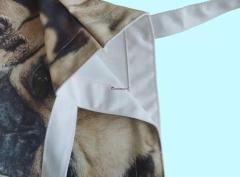borsa tote borsa tela shopping bag cane animale domestico sacchetto regalo carino chiaro stampa digitale