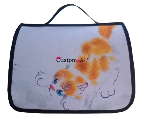 Gabbia per animali domestici morbida in poliestere a casa per viaggi cane di piccola taglia Piccoli animali conigli portatile Pet Cagedesign fai da te in vendita Stampa digitale personalizzabile per interni esterni