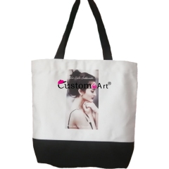 Ladies handbag commemorative bag shopping bag cotton canvas bag casual high quality practical woman profile sexy beautiful