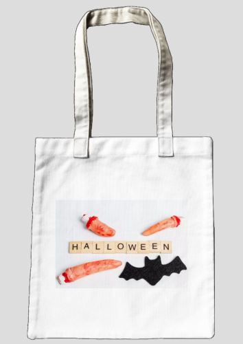 Holleween tote bag The broken finger is thrilling