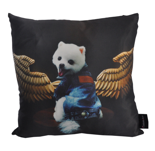 Digitaldruck aus reiner Baumwolle, gesund, ungiftig, Umweltschutz, Kissenbezug, Tierserie, niedliche Tiere, Katzen, Hunde und Hunde können nach Zeichnungen angepasst werden, Muster sind langlebig und farbecht, wertvolle Souvenirs, Haushaltswaren, hohe Qua