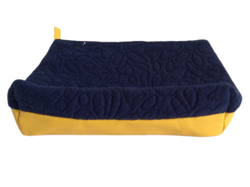 Geldbörse in Kontrastfarbe, kleine Geldbörse, tragbar, schwarz, gelb, einfache Persönlichkeit, Innovation