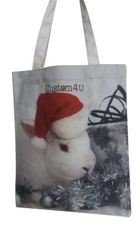 Handtaschen können mit großer Kapazität angepasst werden. Digitaldruck aus reiner Baumwolle. Süße Haustiere. Katzen und Hunde. Geschenktüten für Mädchen. Taschen buchen. Souvenirtaschen.