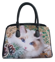 Digital printing Mommy bag,leather handbag digital printing, high-quality, durable, environmentally friendly and advanced sense cats & dogs