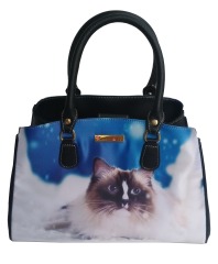 Digital printing Mommy bag,leather handbag digital printing, high-quality, durable, environmentally friendly and advanced sense cats & dogs