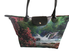 Ladies' bags, handbags, mother's bags, special for shopping, large capacity, customizable cotton digital printing