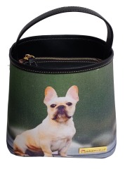 Saco de balde portátil feminino bolsa de compras para gatos e cachorros grande capacidade bonito animais pequenos gatos,
