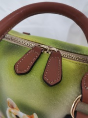 Bolso de mano personalizable con estampado digital, bolso de mano, bolso de mamá, bolso de tubo pequeño estilo LV, lindas mascotas sin pretensiones, discreto y elegante