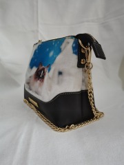 Cotton digital printing can be customized full body bag handbag coin purse shopping bag lady bag girl bag pure dream shoulder bag