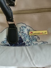 Bolso de mujer, bolso de viaje, bolso de mano, artículos de tocador portátiles, duraderos y que no se destiñen, neceser de cosméticos, bolso de mano de gran capacidad, todo personalizable, bolso de niña, bolso de fiesta, estampado de mascotas, imprescindi