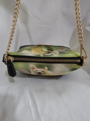 Wallet purse handbag fashion luxury cute running puppy party dinner bag girl clutch heart-shaped sling messenger bag lady