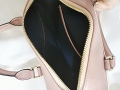 Bolsa feminina de couro de vaca real mul berry silk, bom toque, rosa, atmosfera elegante e sofisticada, bolsa de noite, ocasiões públicas, senso de design, senso de alta qualidade