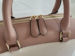 Bolsa feminina de couro de vaca real mul berry silk, bom toque, rosa, atmosfera elegante e sofisticada, bolsa de noite, ocasiões públicas, senso de design, senso de alta qualidade