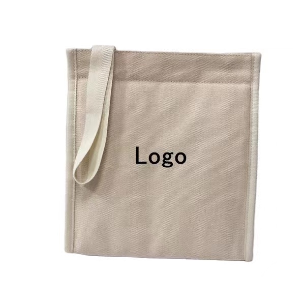 Borsa da pranzo in tela squisitamente realizzata con logo