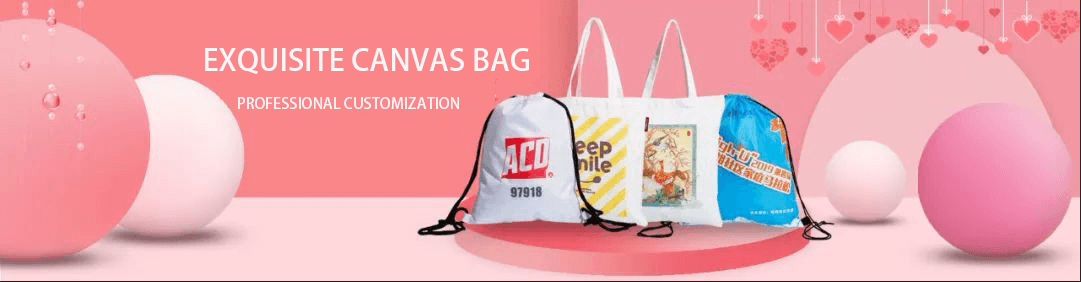 Exibição de bolsa de lona requintada personalizada