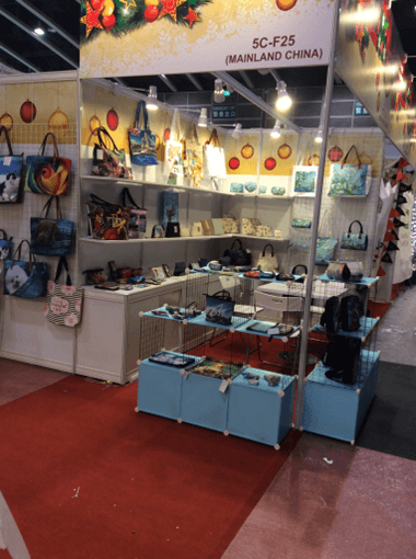 Exposition de sacs-cadeaux personnalisés à Hong Kong en octobre 2017