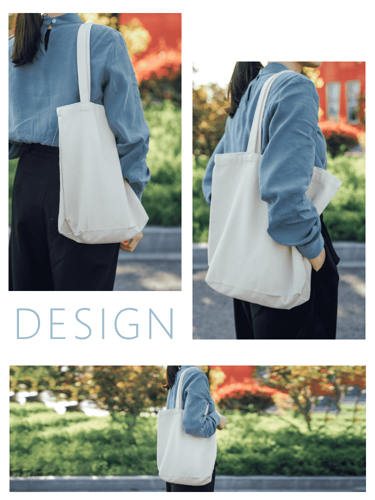 Fashionable canvas bag is especially suitable for girls